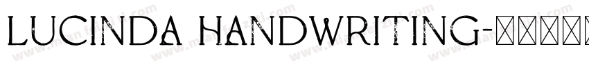 Lucinda handwriting字体转换